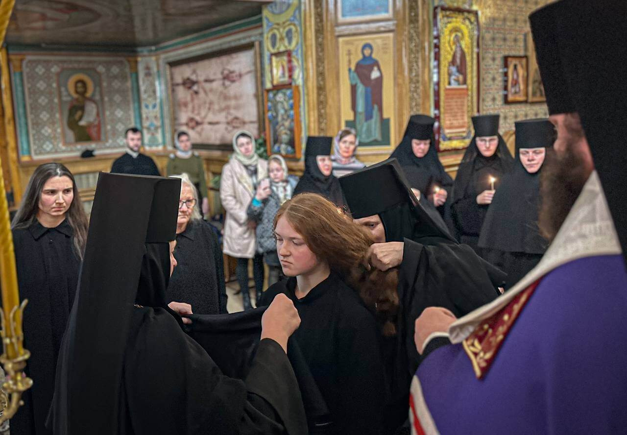 У Гощанському монастирі на Рівненщині три черниці прийняли велику схиму